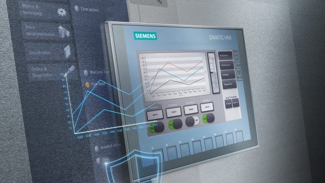 Ahorra tiempo con las HMI SIEMENS