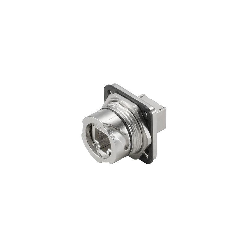 METAL FLANGE W/ RJ45 COUPLER IE-B -  1/1