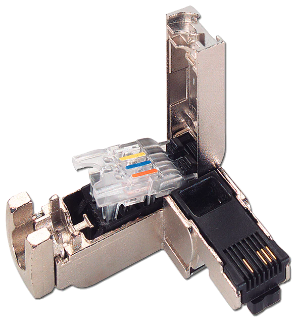 IE FC RJ45 Plug 90 2x2 (10 pieces)
