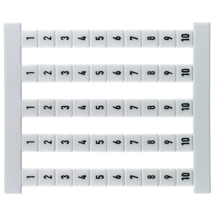 ETIQUETA P/CLEMA 50 PZA DEK 5 FSZ 21-30