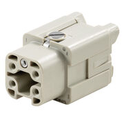 CONECTO HEMBRA 4POLOS + TIERRA HD -   1/