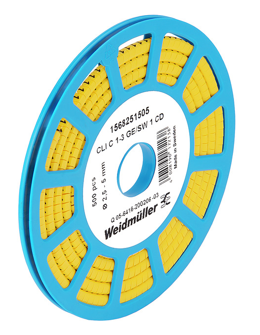 MARCACABLE RL 500PZ 10-18 AWG CLI -  1-3